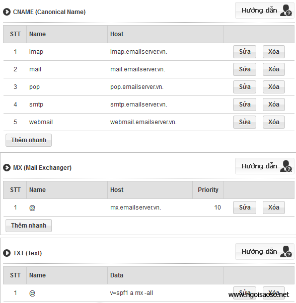 Настройка dns mail ru