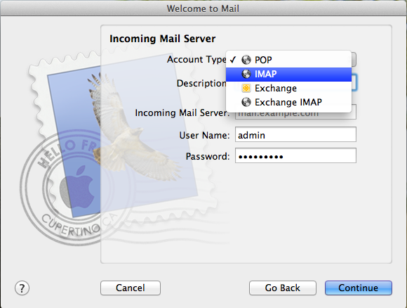 Email For MacOSX 5
