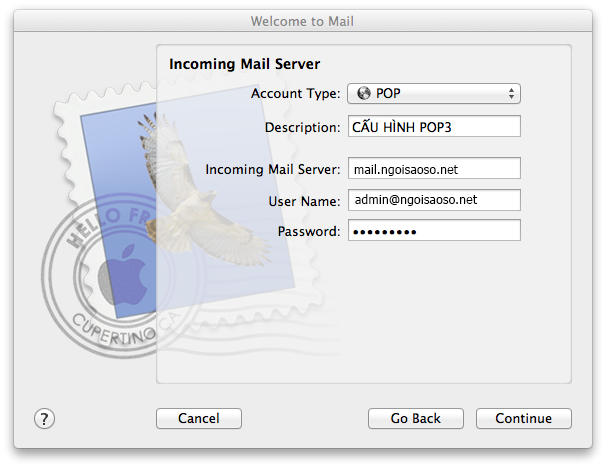 Email For MacOSX 7