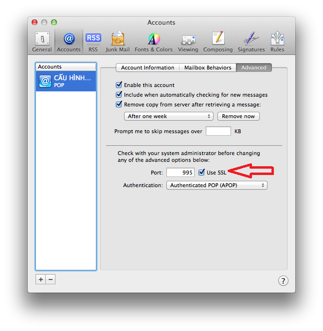Email For MacOSX 8