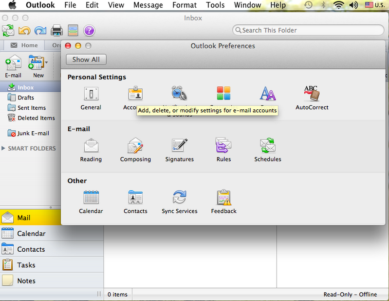 Outlook Mac 2
